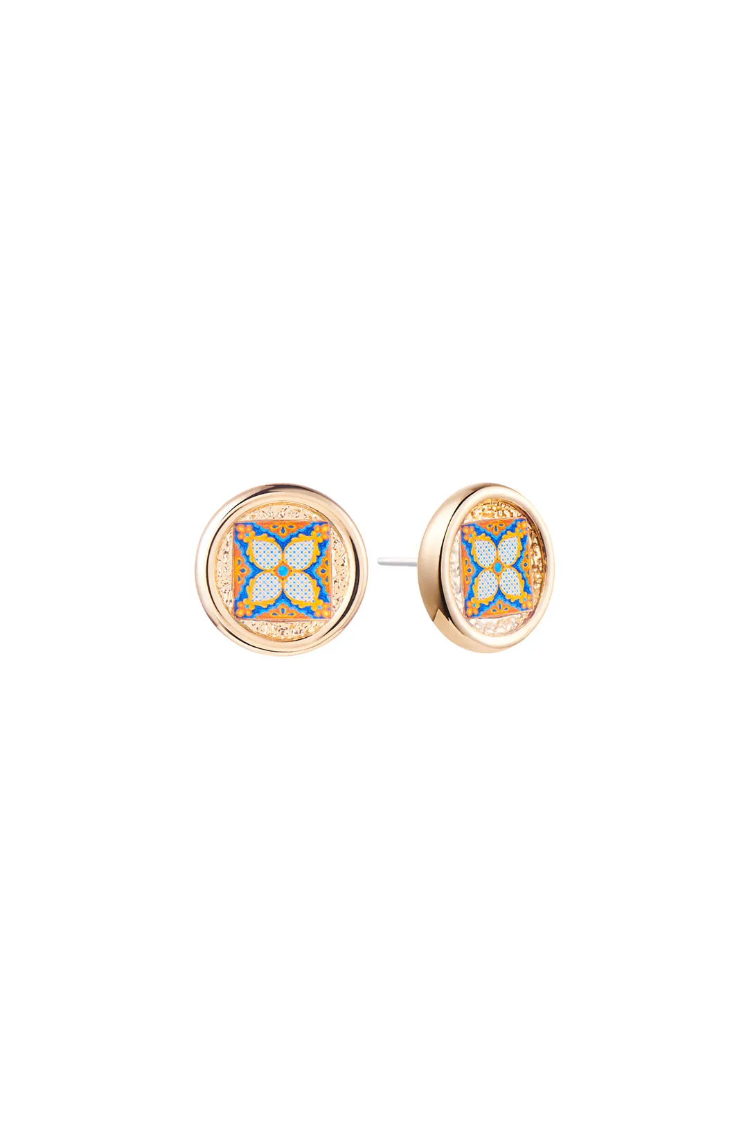 Spanish Medallion Stud - Symmetry
