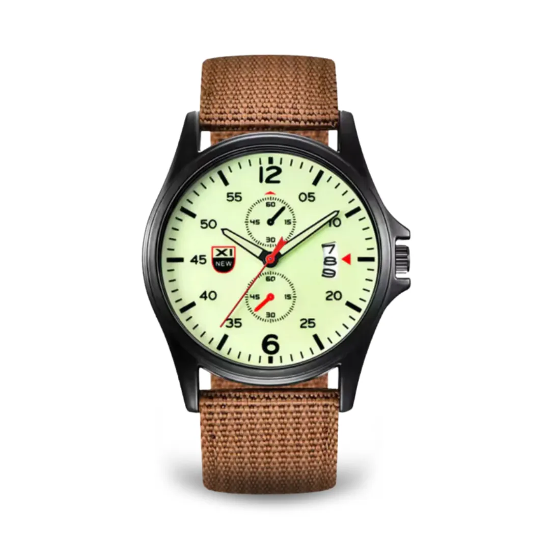 Sporty Military Quartz Watch