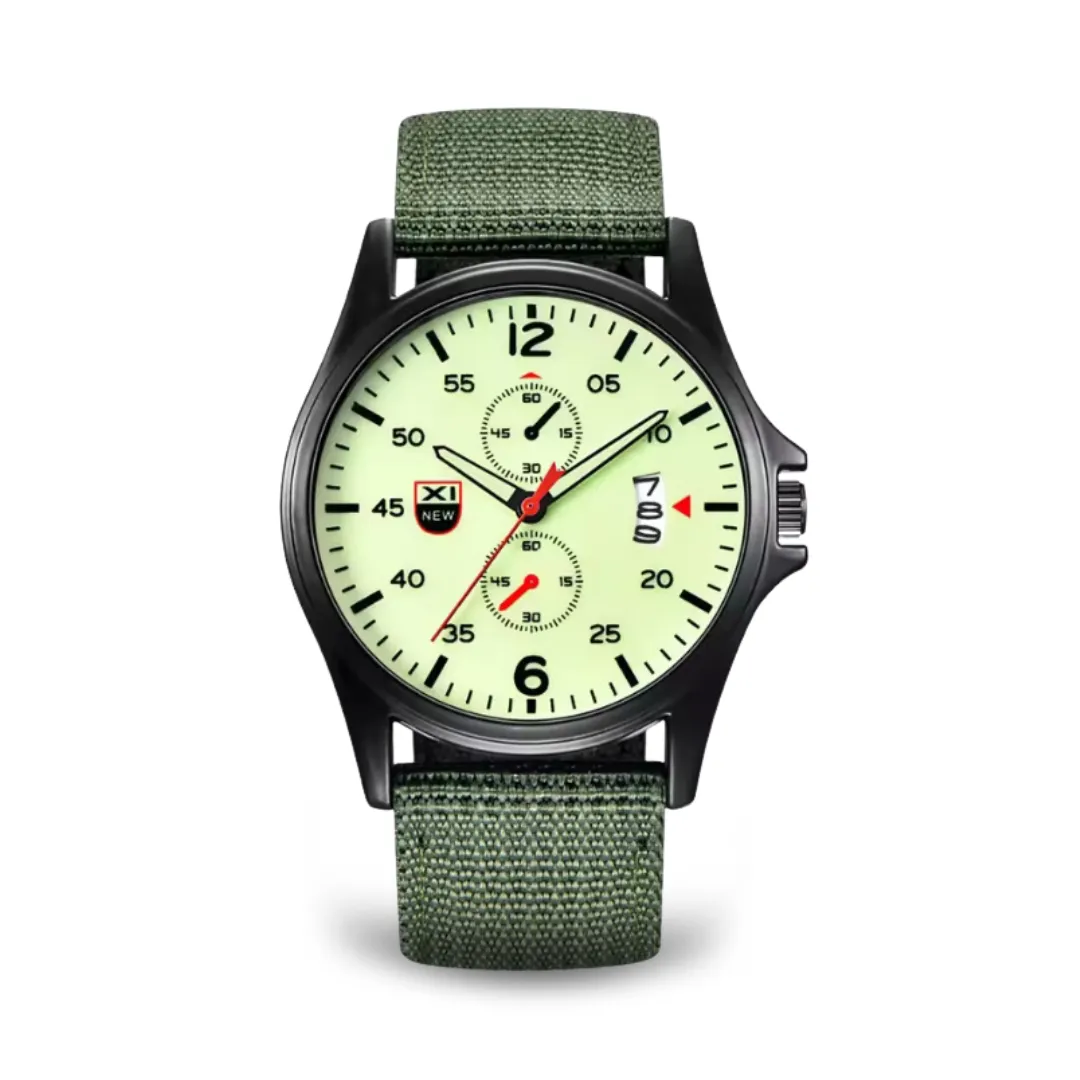 Sporty Military Quartz Watch