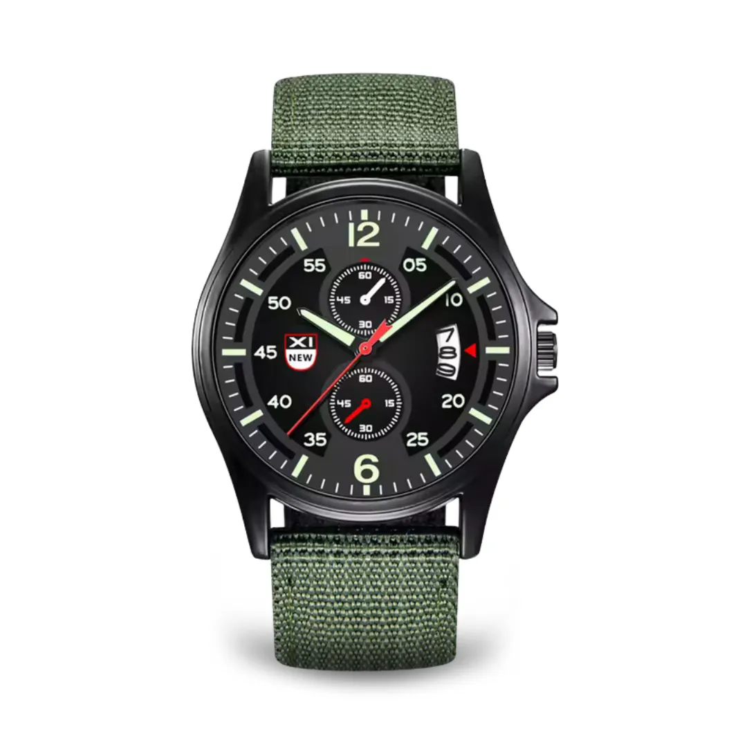 Sporty Military Quartz Watch