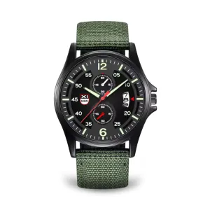 Sporty Military Quartz Watch