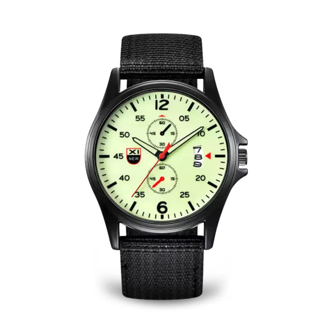 Sporty Military Quartz Watch