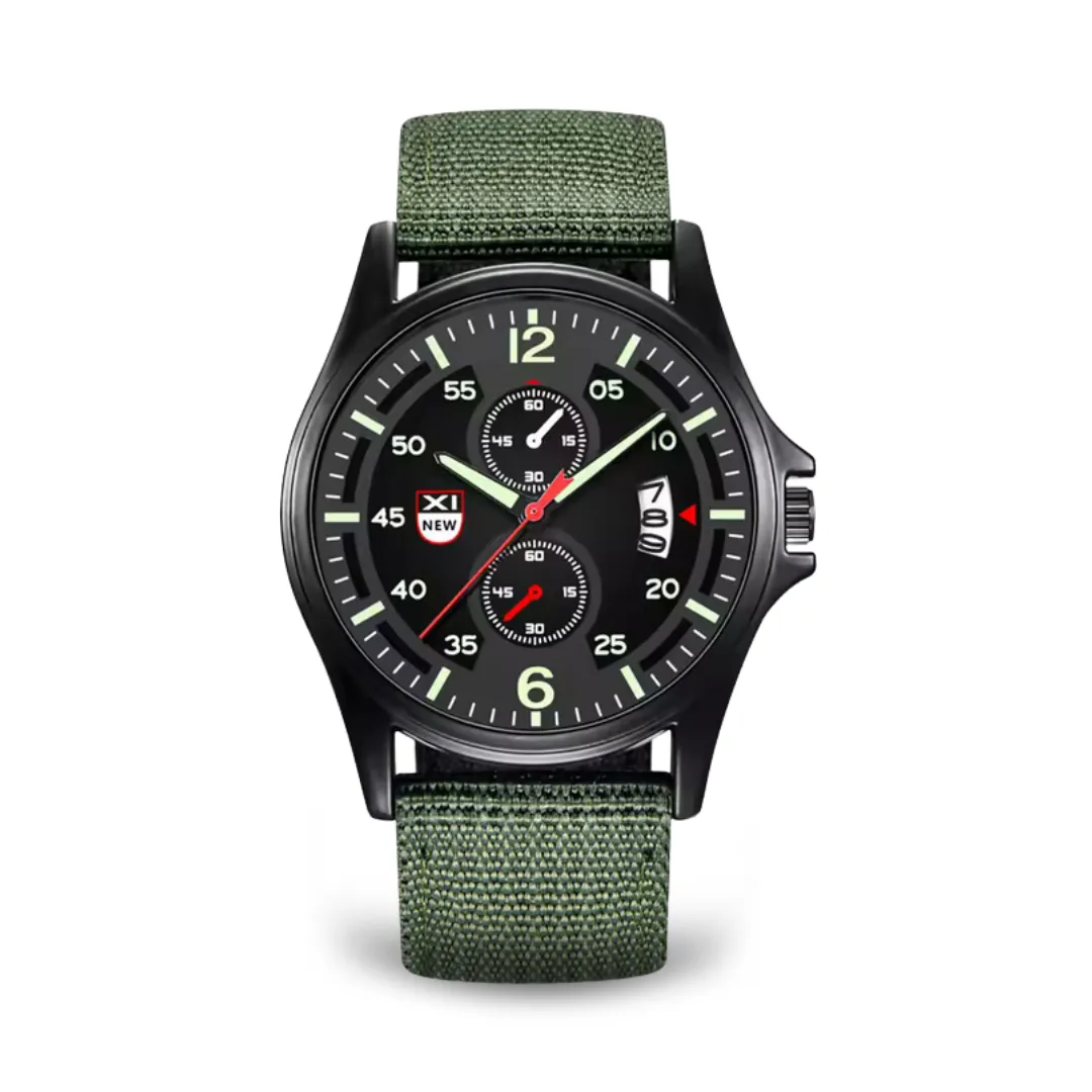 Sporty Military Quartz Watch
