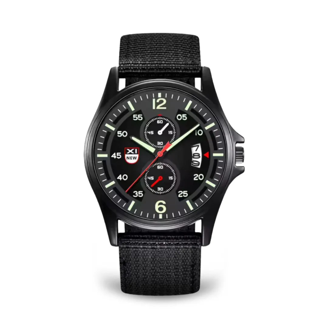 Sporty Military Quartz Watch