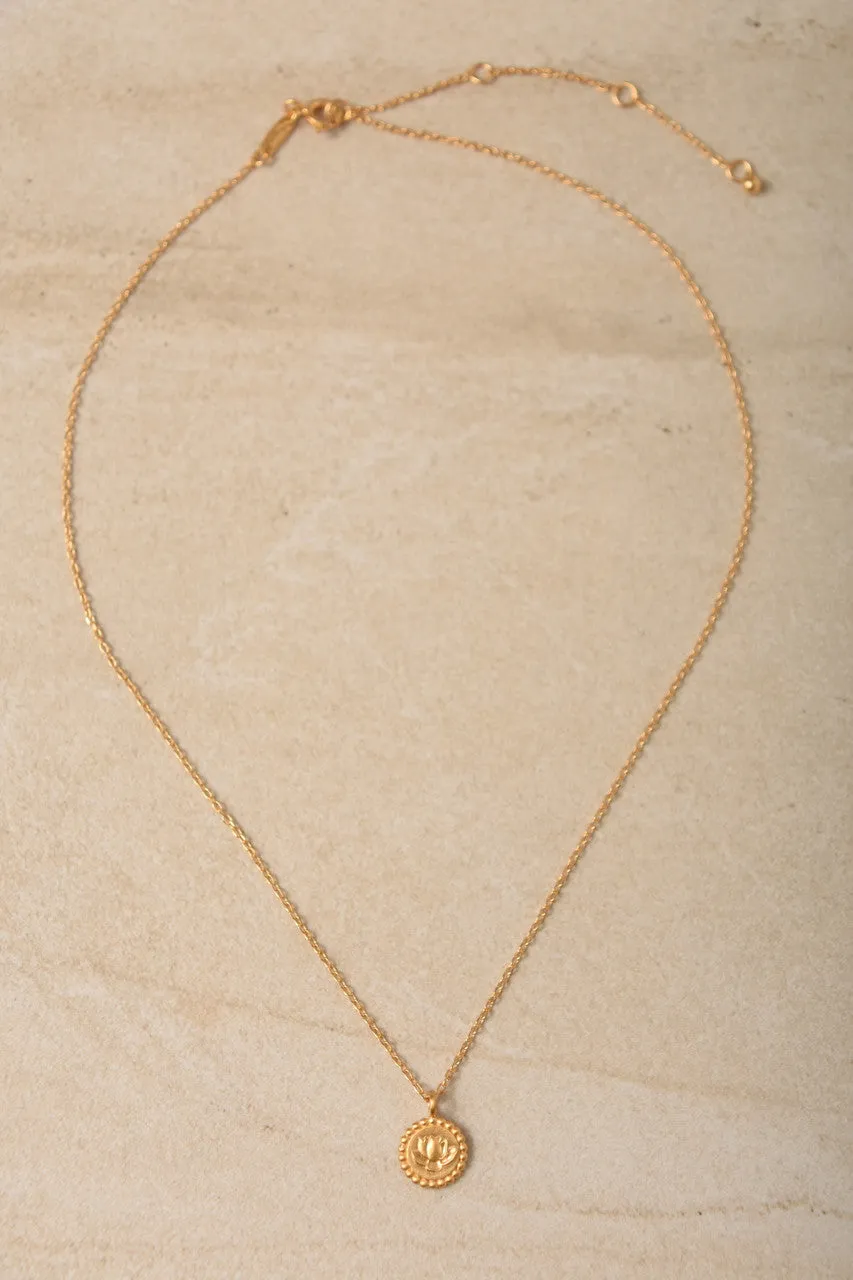 Spring Lotus 2024 - 16" Lotus Necklace