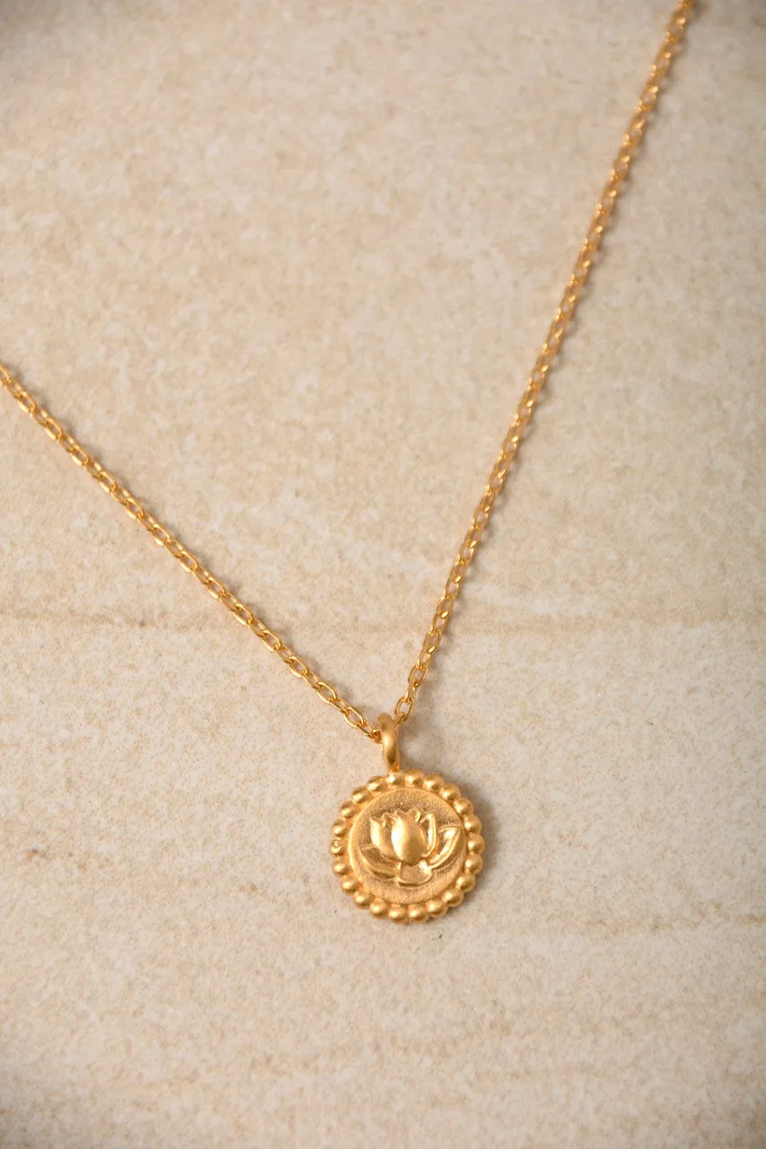 Spring Lotus 2024 - 16" Lotus Necklace