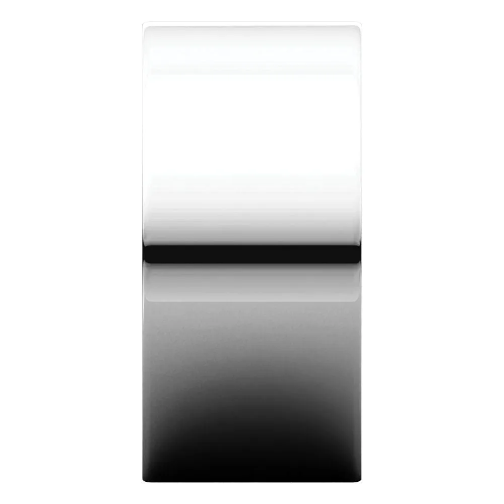 Sterling Silver 10mm Flat Band, Size 6
