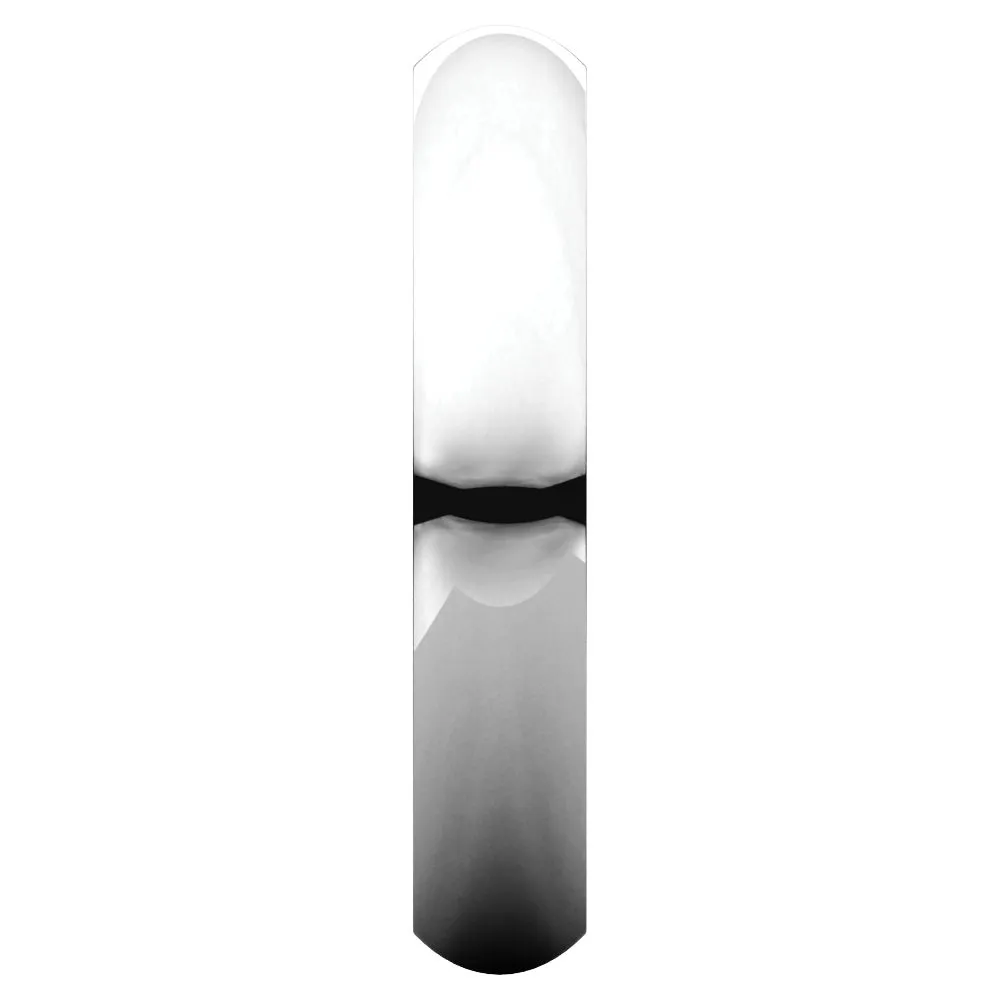 Sterling Silver 4mm Comfort Fit Band, Size 8.5