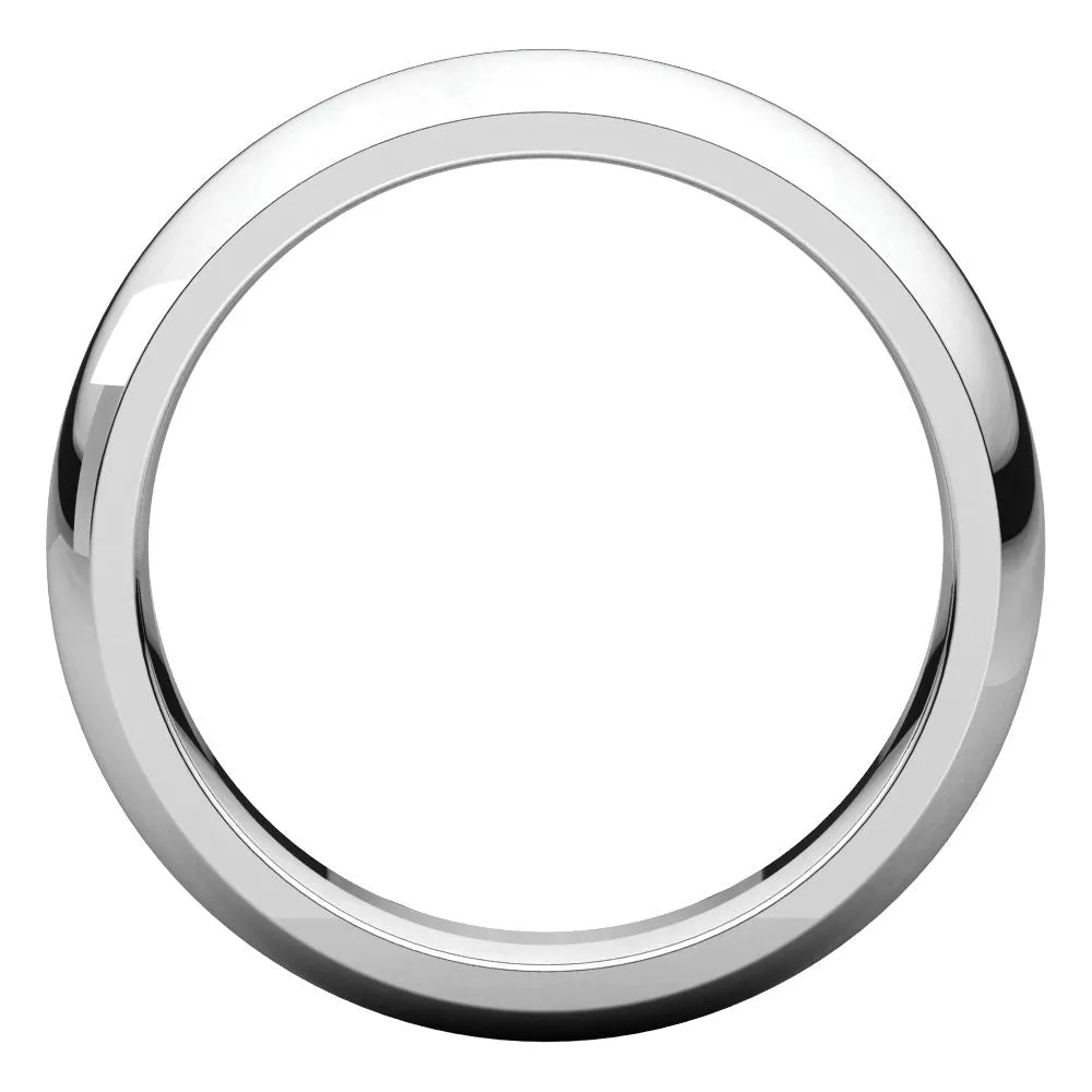 Sterling Silver 5mm Comfort Fit Band, Size 8.5