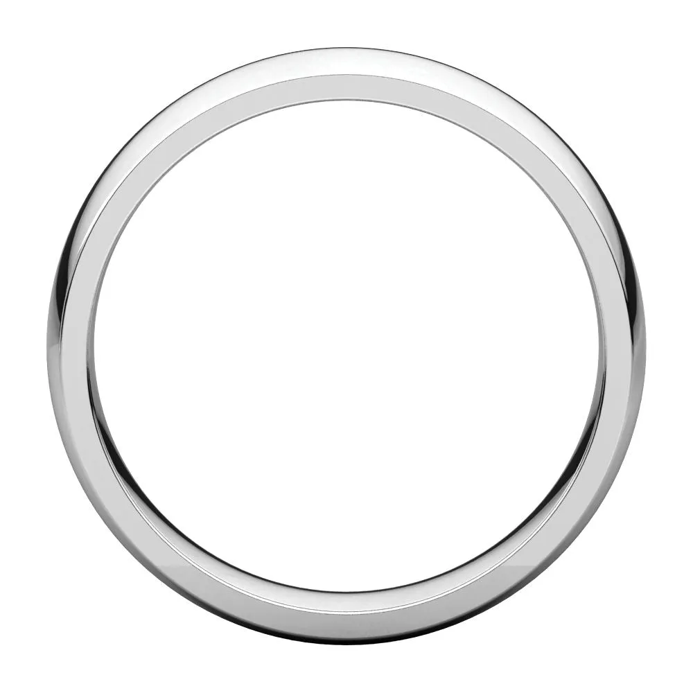 Sterling Silver 5mm Light Comfort Fit Band, Size 11