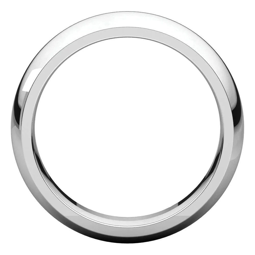 Sterling Silver 6mm Comfort Fit Band, Size 7