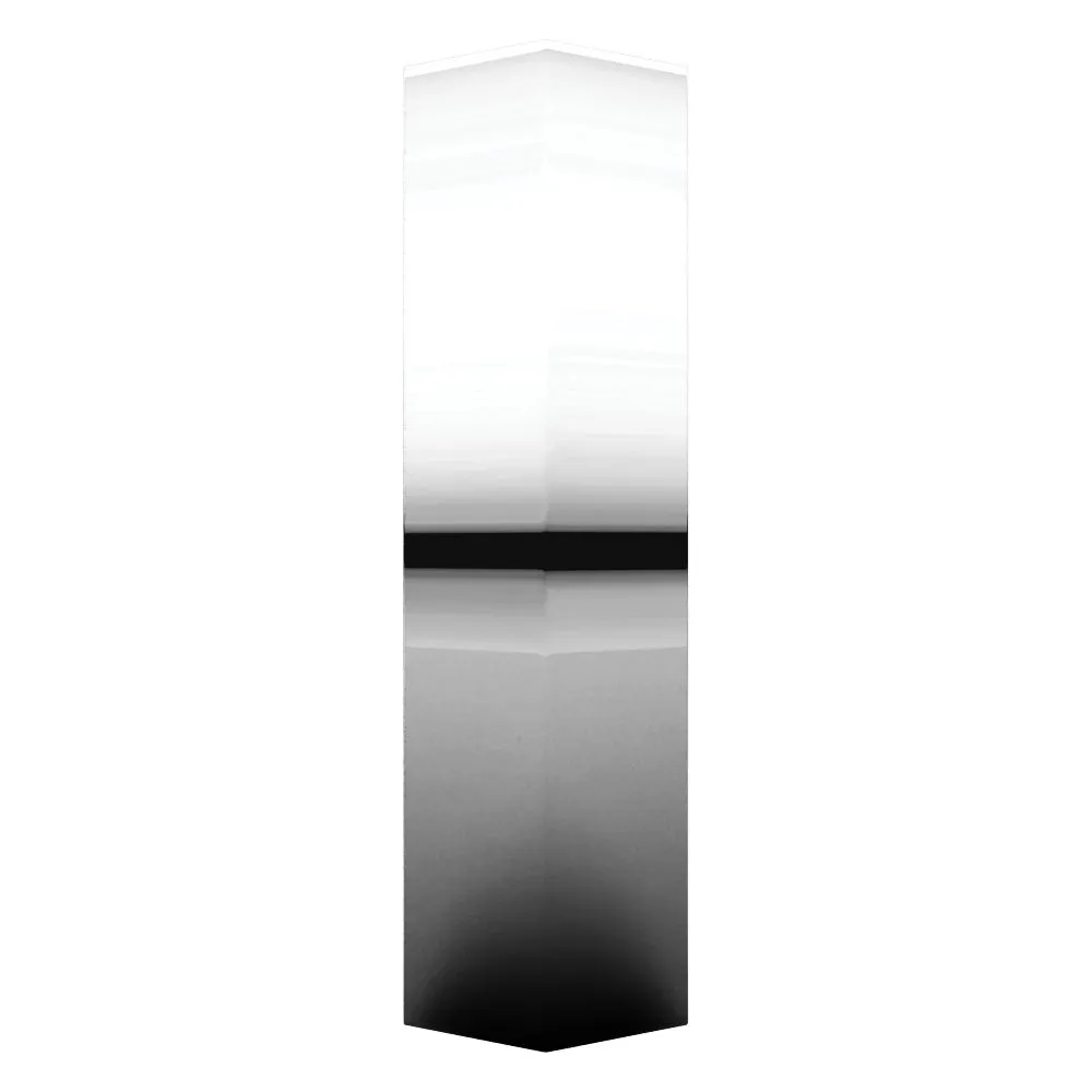 Sterling Silver 6mm Knife Edge Comfort Fit Band, Size 9