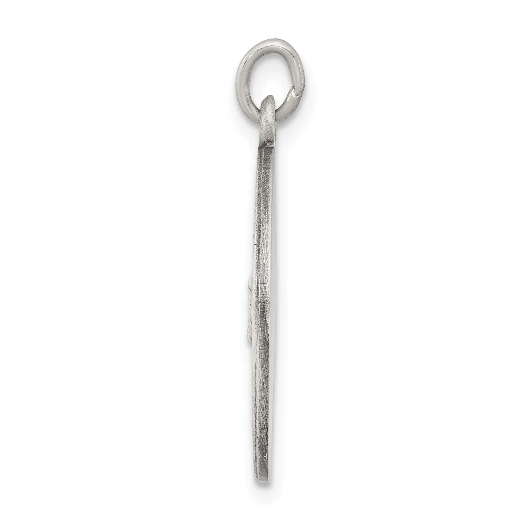 Sterling Silver Antiqued Ecce Homo Medal