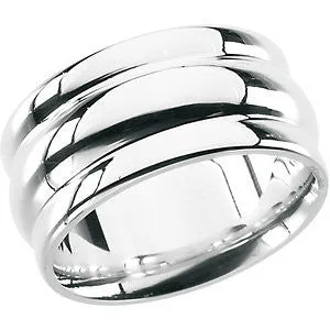Sterling Silver Fashion Ring, Size 7