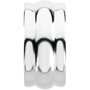Sterling Silver Fashion Ring, Size 7