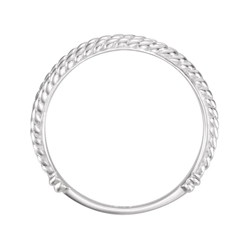 Sterling Silver Ichthus (Fish) Chastity Ring, Size 6