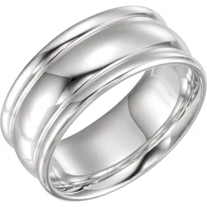 Sterling Silver Men's Fashion Ring Size 11