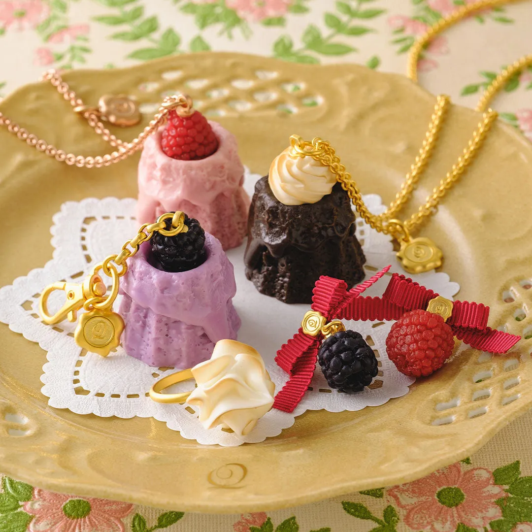 Strawberry Canelé Necklace【Japan Jewelry】