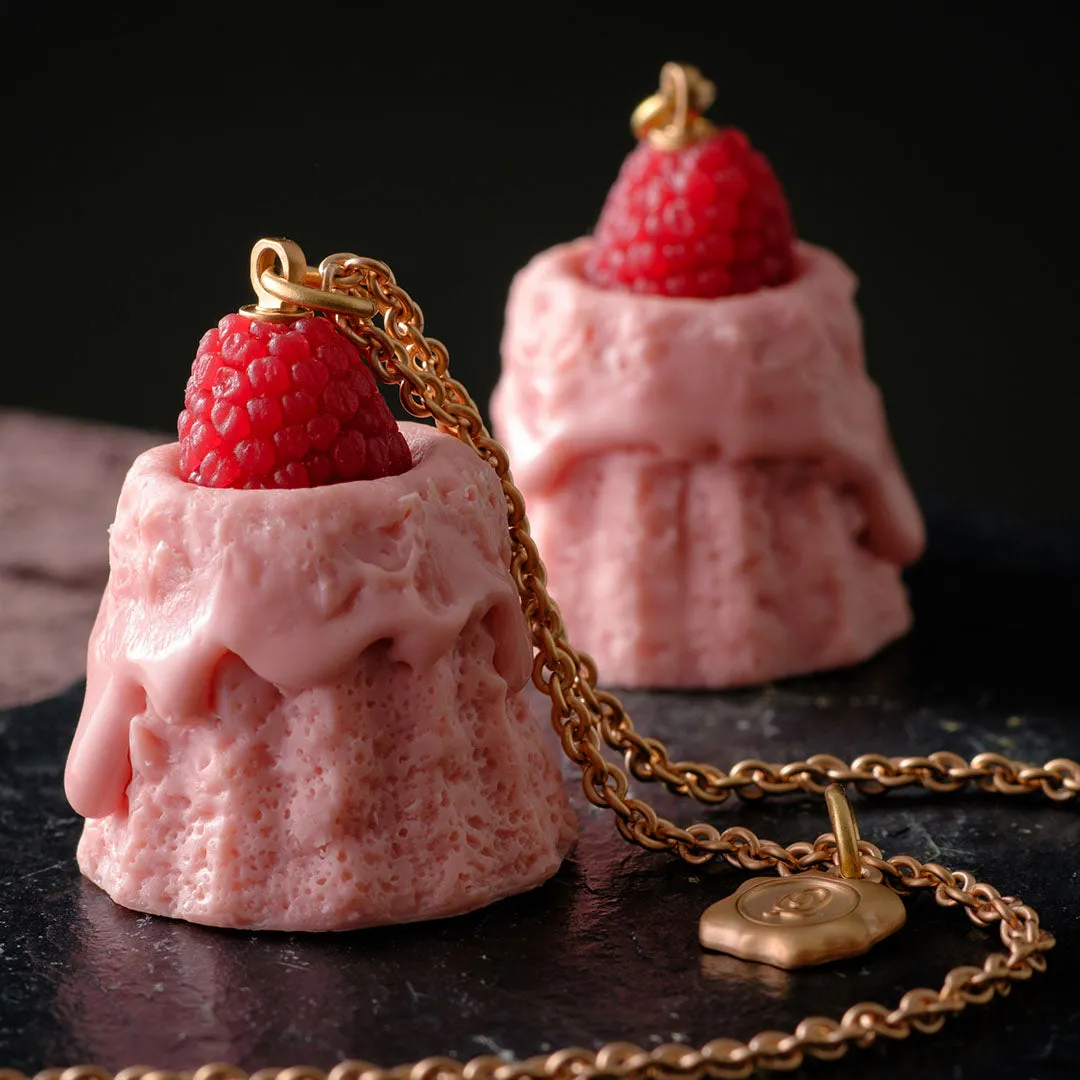Strawberry Canelé Necklace【Japan Jewelry】