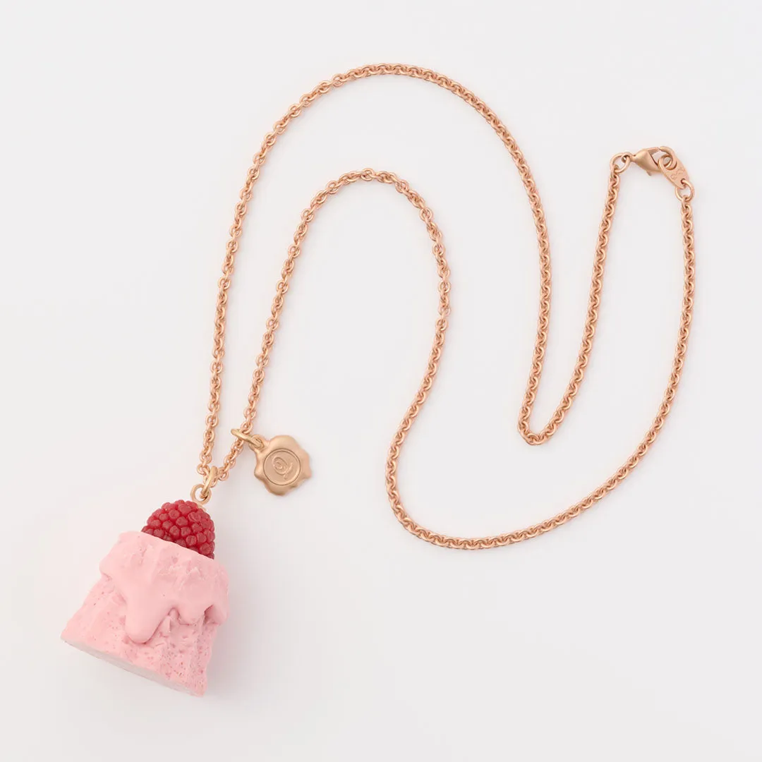 Strawberry Canelé Necklace【Japan Jewelry】