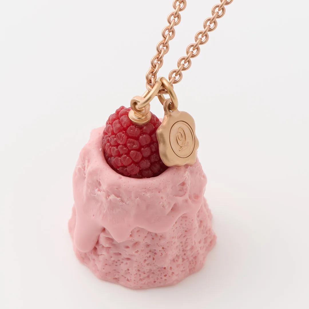 Strawberry Canelé Necklace【Japan Jewelry】