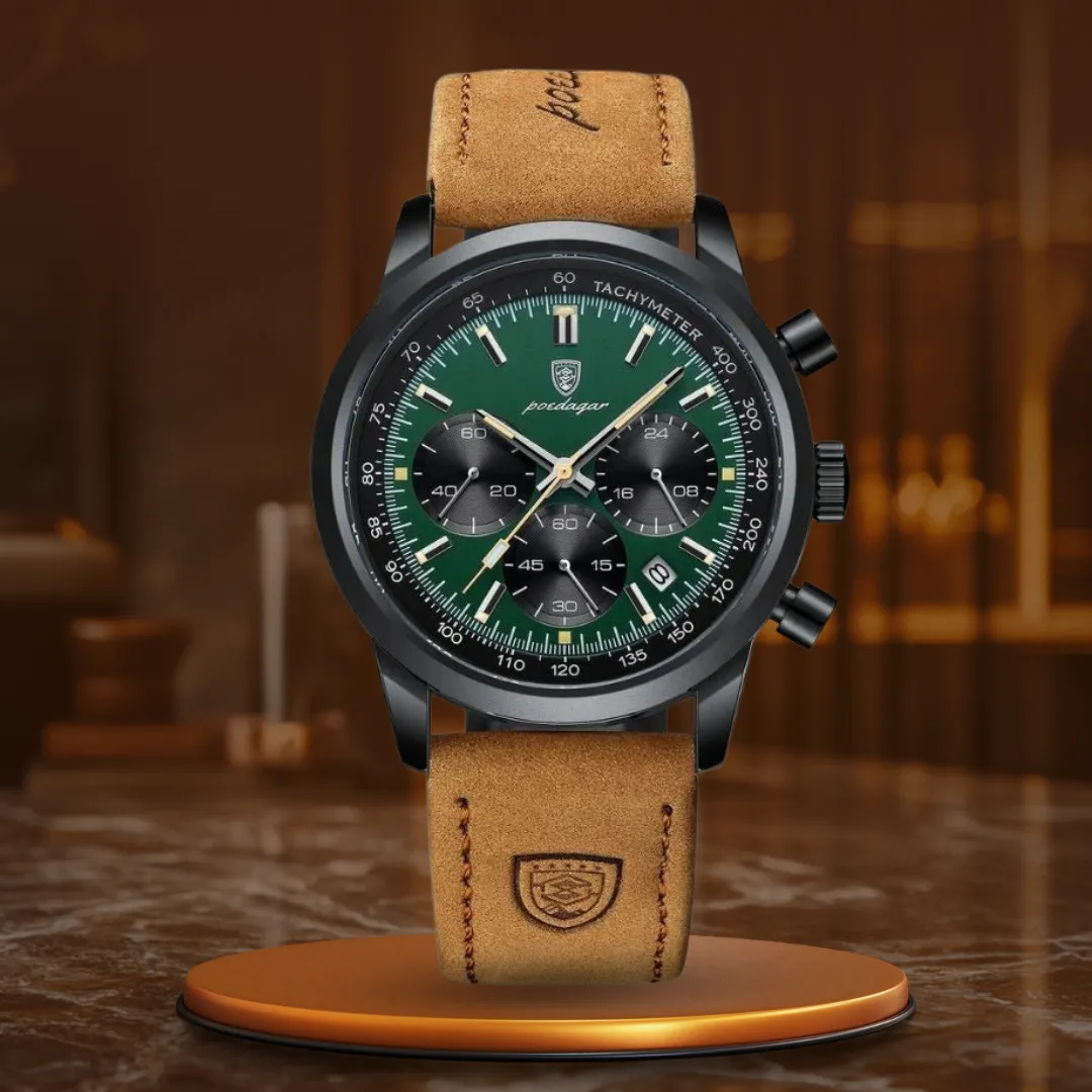 Stylish Luxury Leather Watch