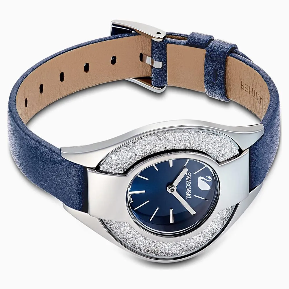 Swarovski Crystalline Sporty Watch Blue Stainless Steel One Size
