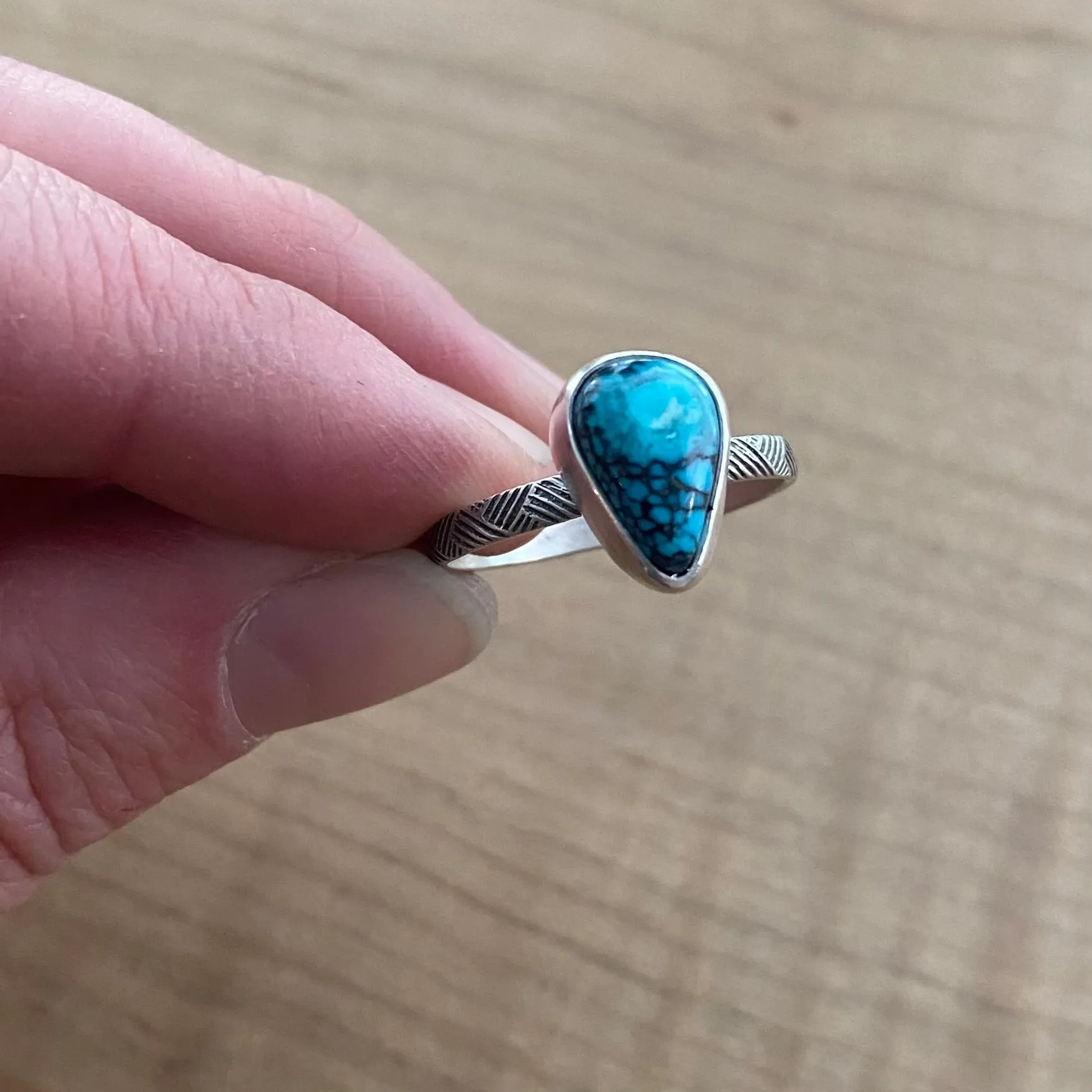 Sweetgrass Solitaire Ring #17