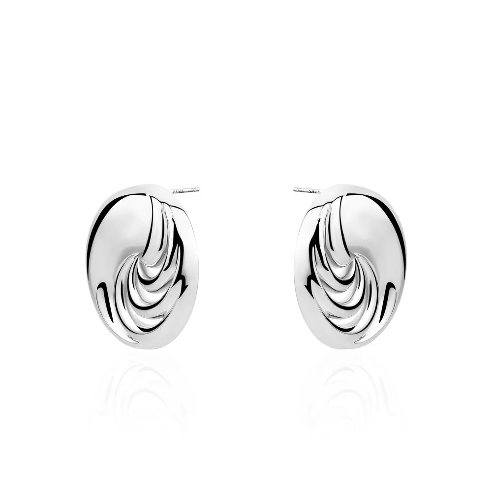 SWIRL BOLD EARRINGS
