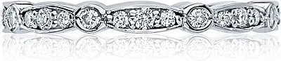 Tacori Crescent Diamond Wedding Band