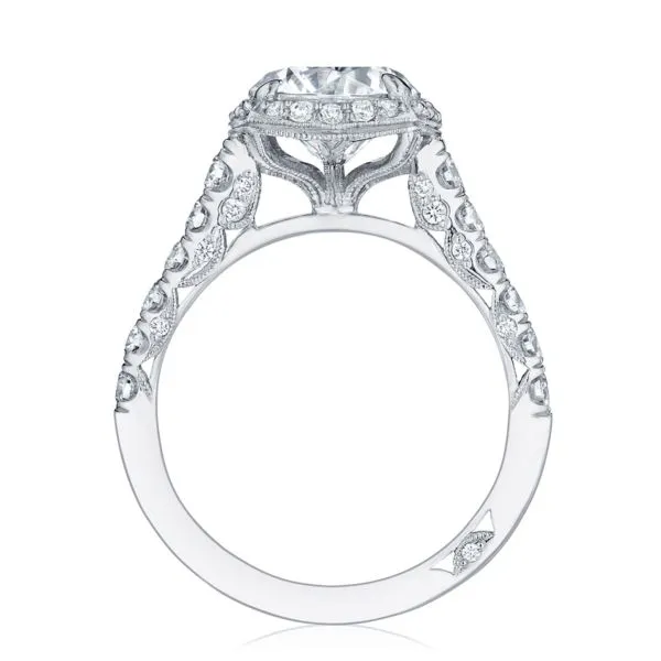 Tacori Pave Diamond Engagement Ring
