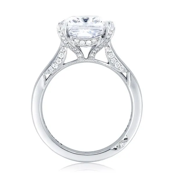 Tacori RoyalT Solitaire Setting with Diamond Accents