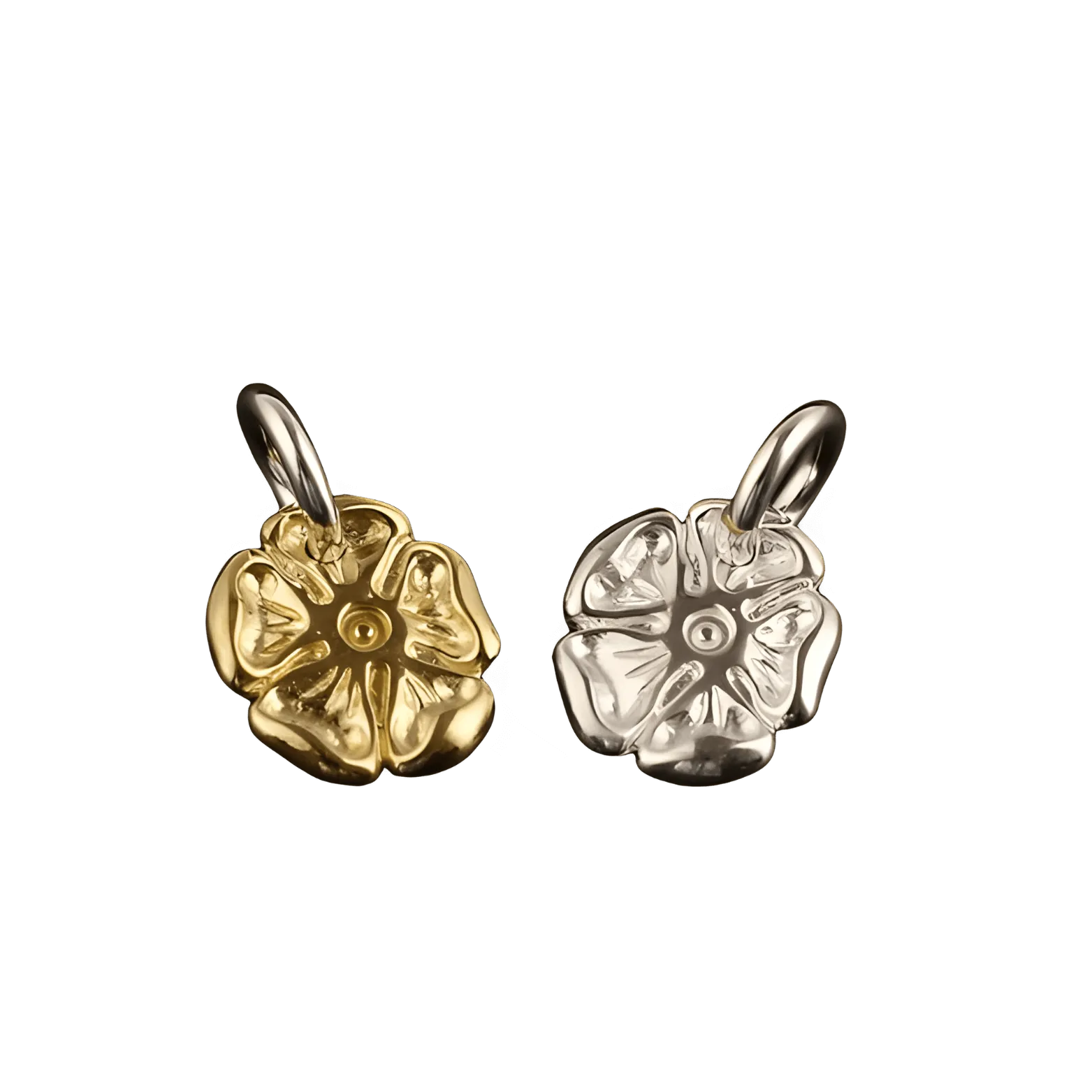Tady King Gold Rose Earrings
