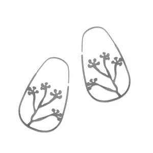 Terrarium Hoop Earrings