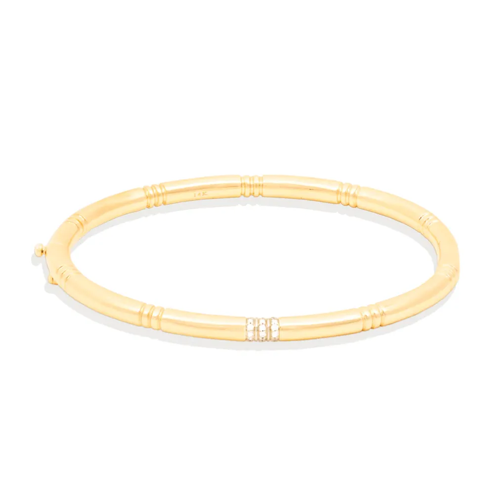 The Crew Bangle Bracelet - Diamond