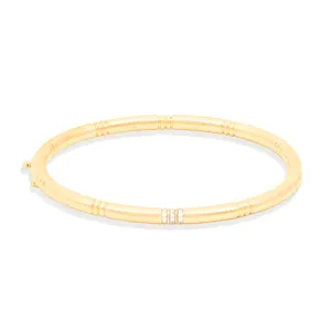 The Crew Bangle Bracelet - Diamond