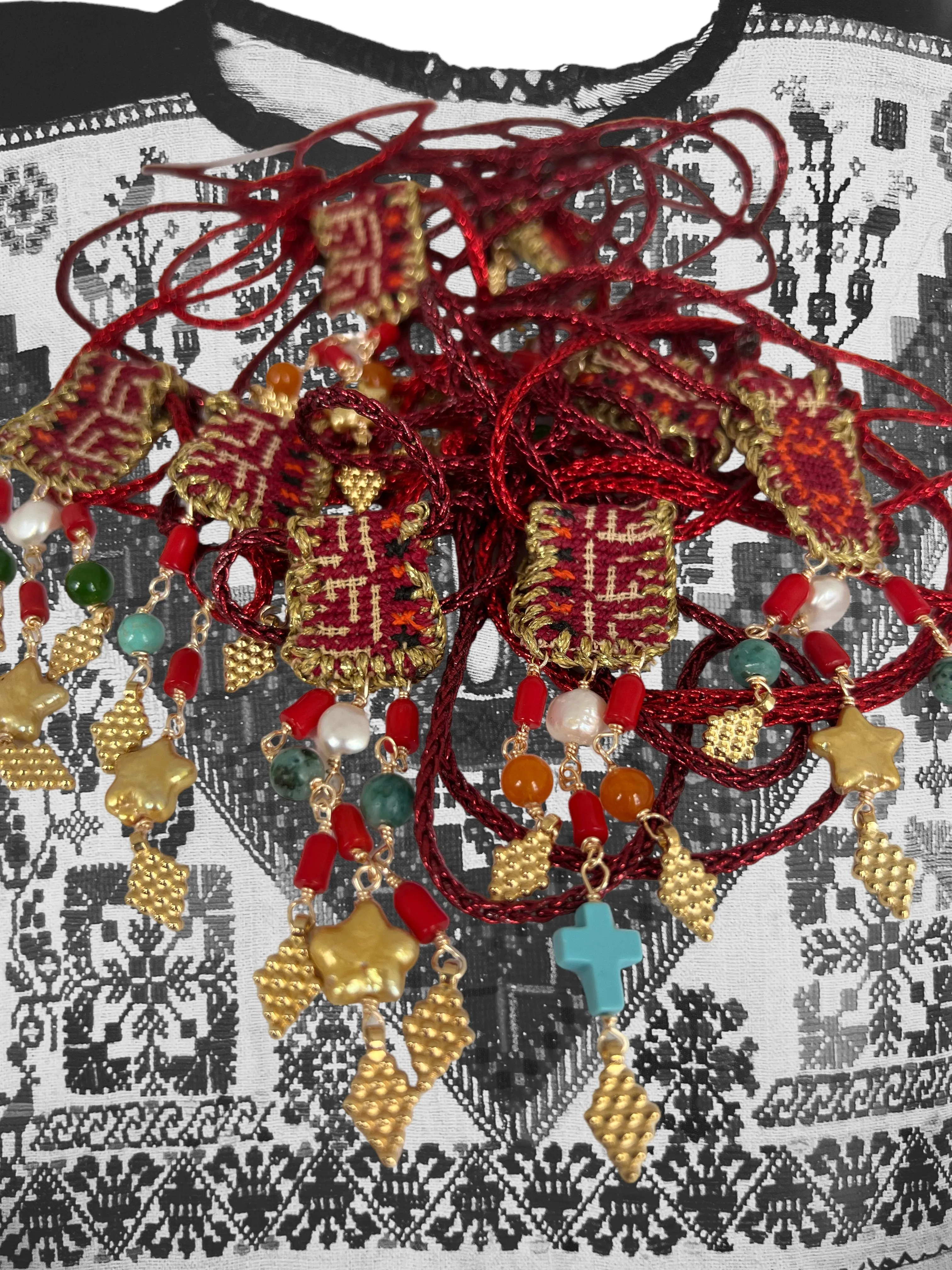 Threads of identity necklace