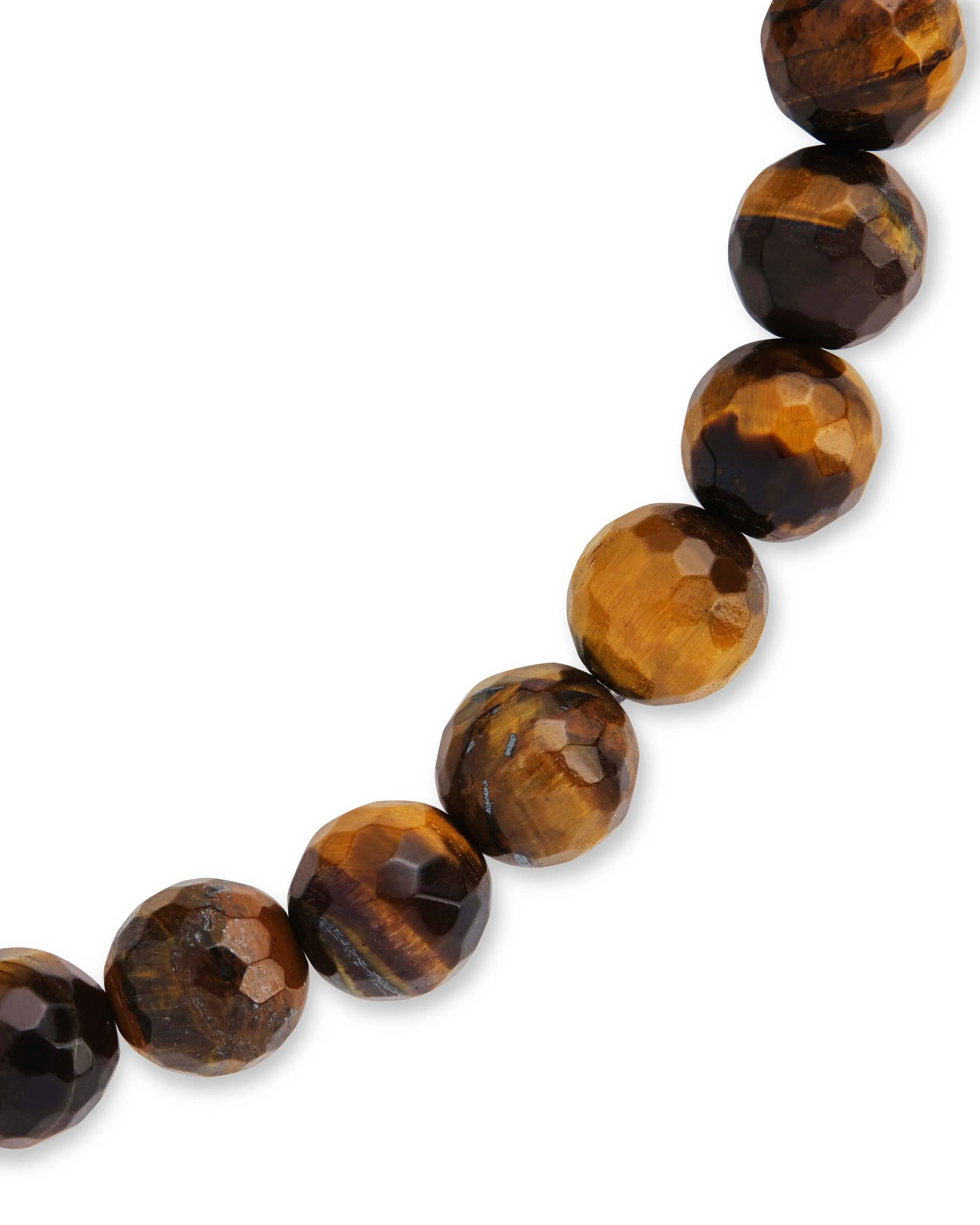 Tiger's Eye Beaded Stretch Bracelet