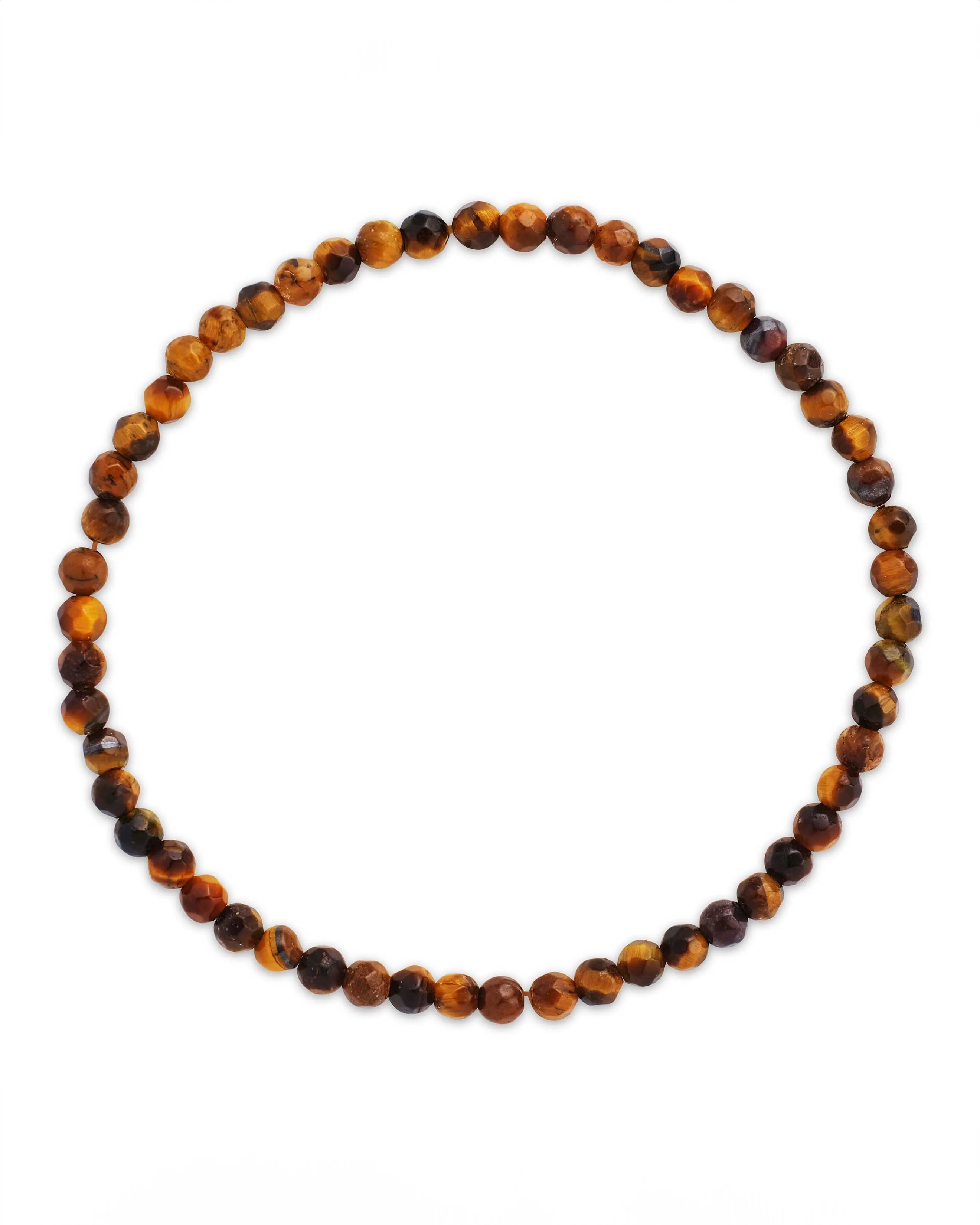 Tiger's Eye Beaded Stretch Bracelet