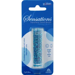 TOHO 2.2MM SEED BEAD SLV LND LT BLUE7G