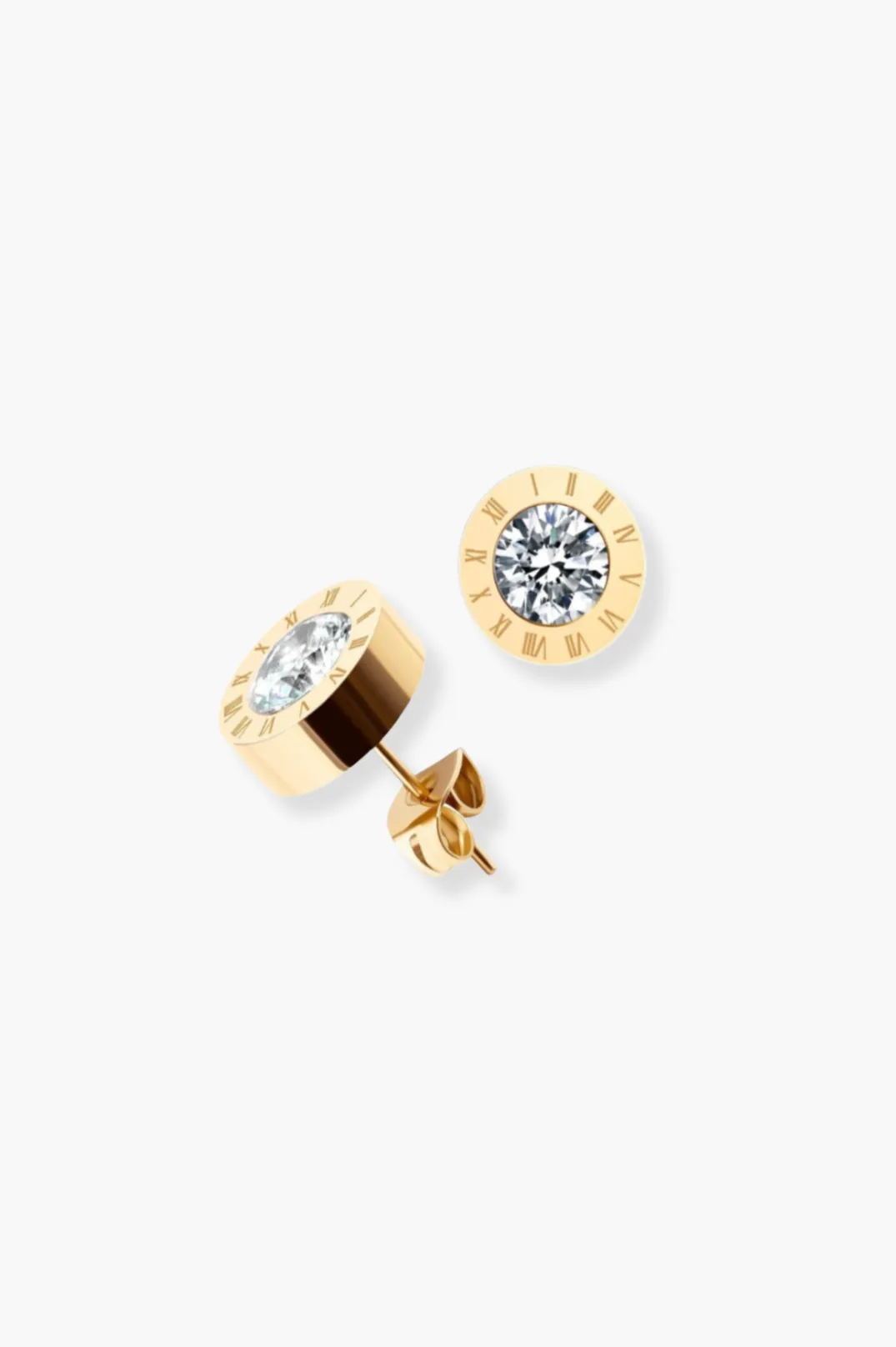 Tokyo Crystal Earrings | Silver