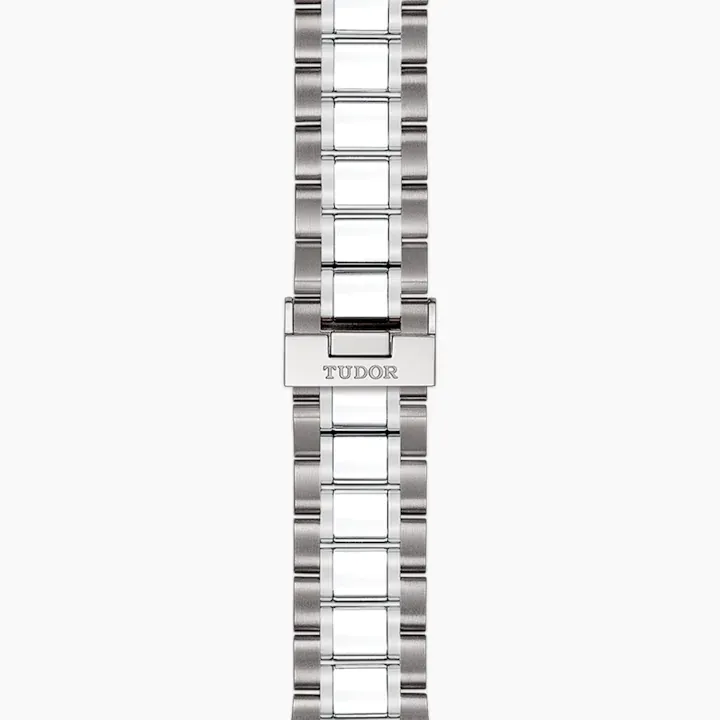Tudor Style, Stainless Steel and Diamond-set, 38mm, Ref# M12500-0003