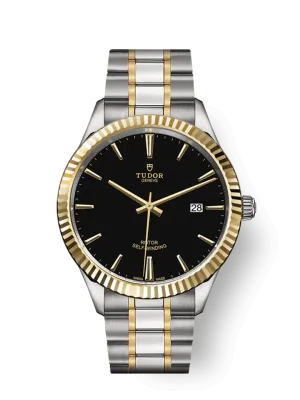 Tudor Style, Stainless Steel and Yellow Gold, 41mm, Ref# M12713-0005