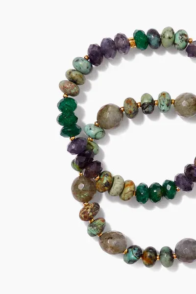 TURQUOISE MIX BRACELET DUO