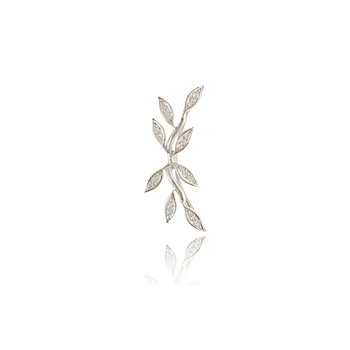 White Gold Diamond Vine Climber