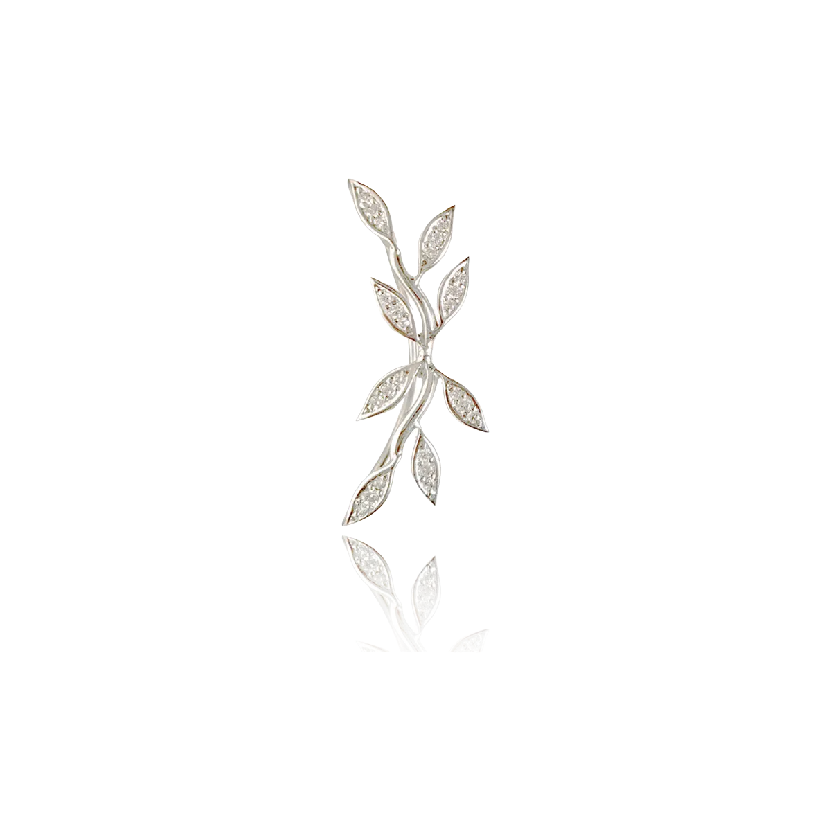 White Gold Diamond Vine Climber