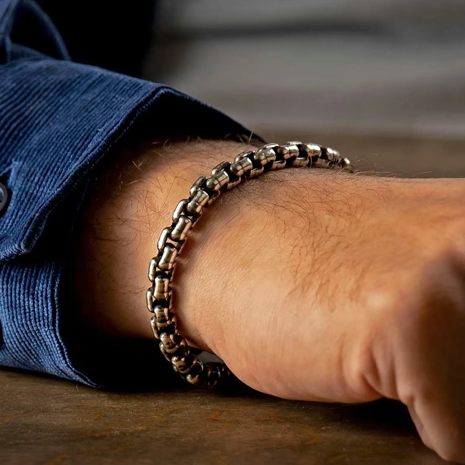 William Henry YDRA XL Bracelet Sterling Silver – BR28-XL