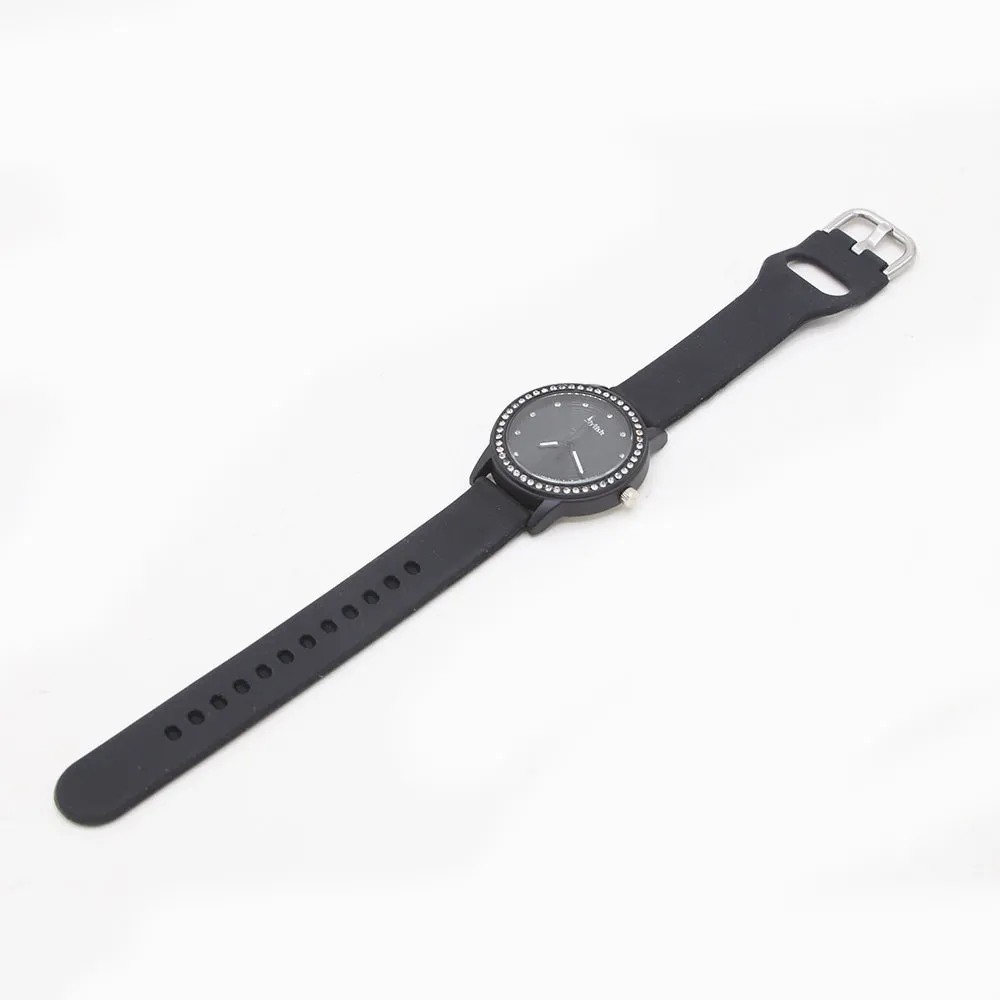 Women's Stylish Belt Watch - Black