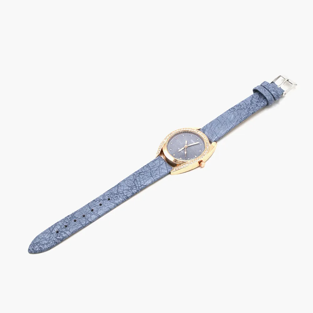 Women's Stylish Belt Watch - Grey