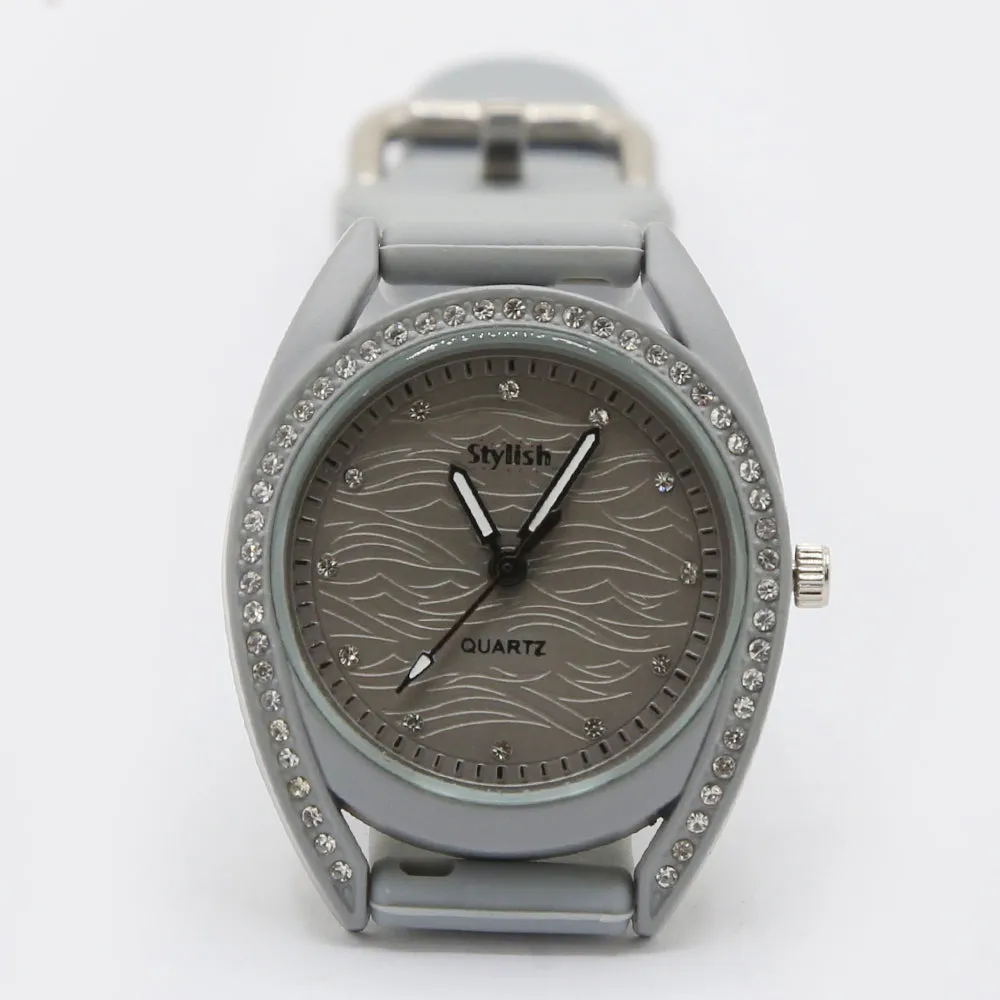 Women's Stylish Belt Watch - Grey